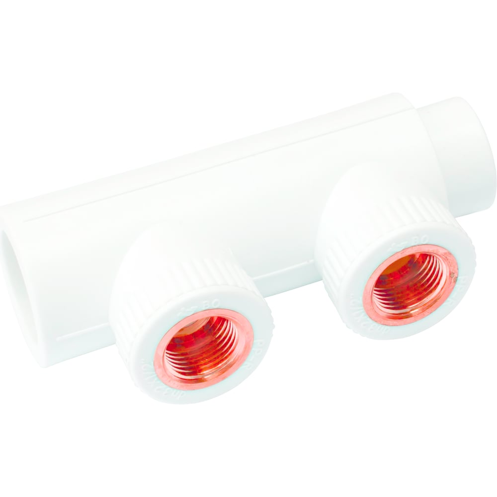 Коллектор Blue Ocean полипропилен ВР 2 отвода - 32х1/2х2 осевое 57 мм ...