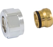 Резьбовое соединение SCHLOSSER для медных труб GW 22x1.5 x 15мм хром 602500004