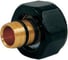 Резьбовое соединение SCHLOSSER для стальных труб GW M22x1.5xGW 1/2 черное 602700002. Ral 9005 1