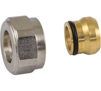 Резьбовое соединение SCHLOSSER для медных труб, никелированное GW 22x1.5x15 мм 602500002