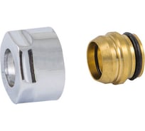 Резьбовое соединение SCHLOSSER для медных труб GW 3/4x15 мм, хром 602500001.01