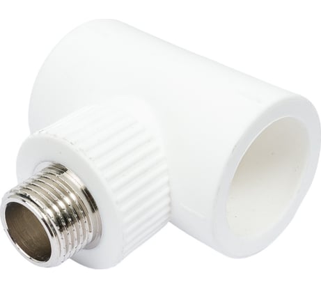 Комбинированный тройник ПОЛИТЭК с наружной резьбой, 32 1/2 9510003212к