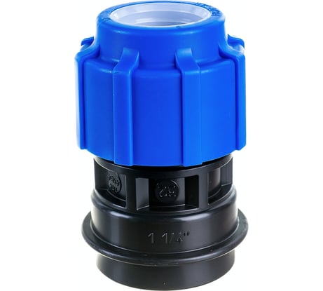 Муфта Политэк с внутренней резьбой 32х1 1/4 ТПК-АКВА 52003214