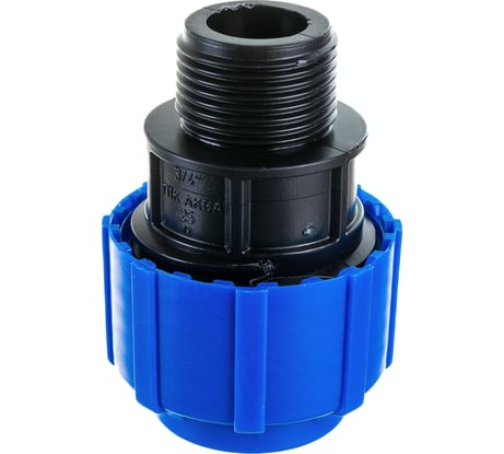 Муфта с наружной резьбой Политэк 25х3/4 ТПК-АКВА 50030025