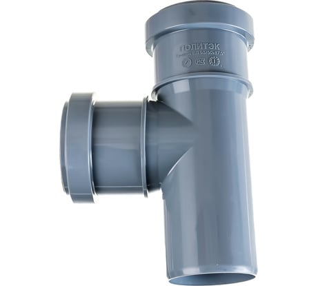 Тройник ПОЛИТЭК 50х50/87.5 градусов 205087