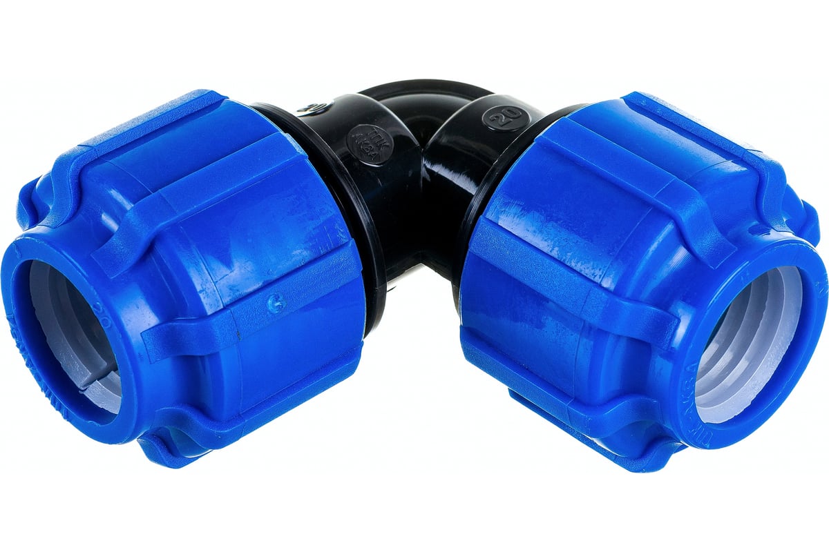 Отвод Политэк 20x90 град. ТПК-АКВА 50040020 - выгодная цена, отзывы ...