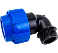 Отвод с наружной резьбой Политэк 50х1 1/2 ТПК-АКВА 50015112