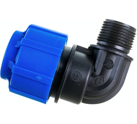 Отвод с наружной резьбой Политэк 25х3/4 ТПК-АКВА 50012534