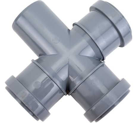 Крестовина ПОЛИТЭК одноплоскостная, 50х50х50/87.5 градусов 135590