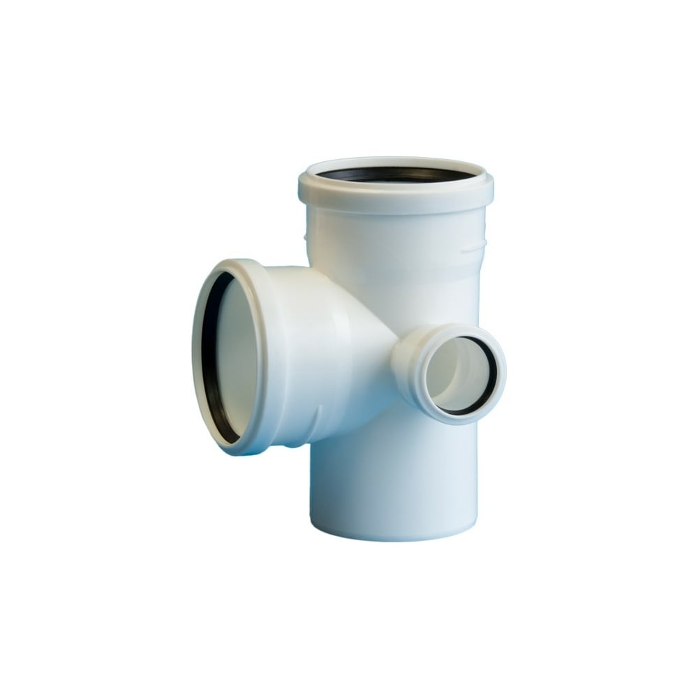 Крестовина ПОЛИТЭК двухплоскостная, для бесшумной канализации из ПП ...