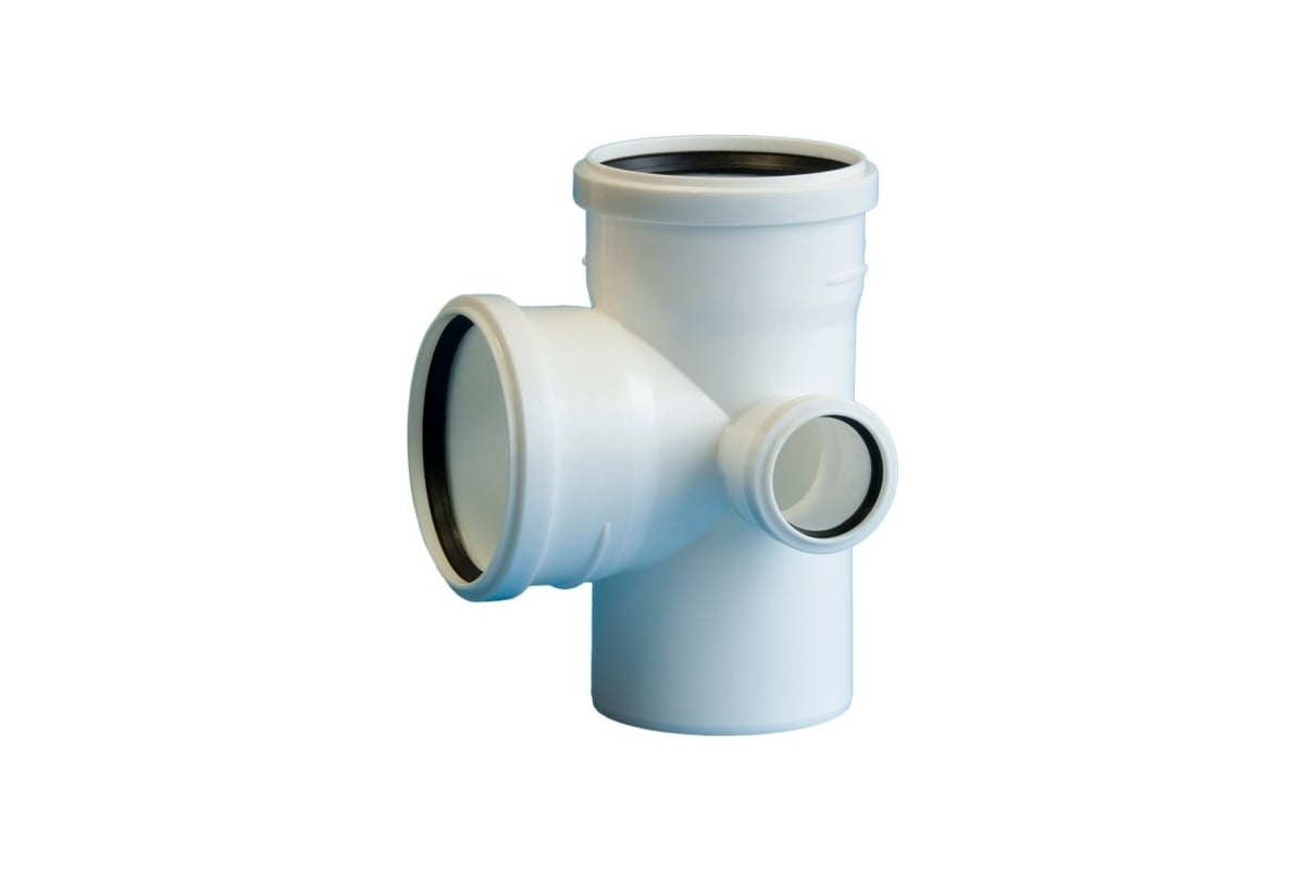 Крестовина ПОЛИТЭК двухплоскостная, для бесшумной канализации из ПП ...