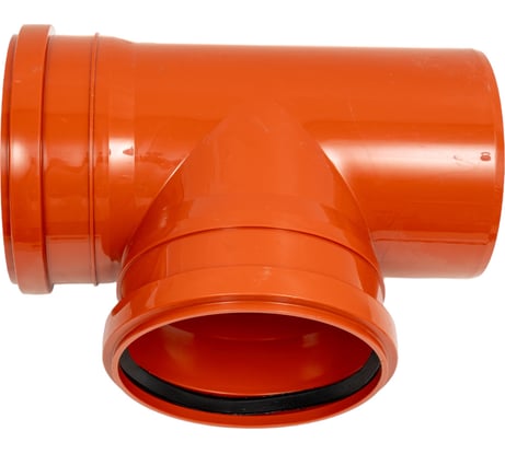 Тройник ПОЛИТЭК 160х160/87 градусов 160116087