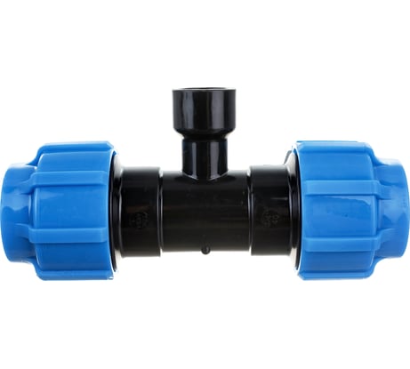 Тройник с внутренней резьбой Политэк 40х3/4х40 ТПК-АКВА 52403440