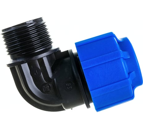 Отвод с наружной резьбой Политэк 25х1 ТПК-АКВА 50012501