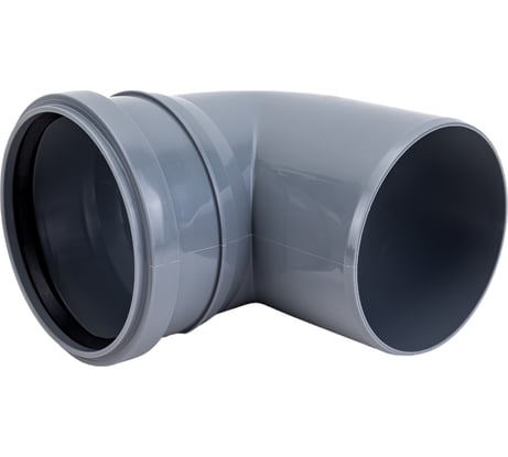 Отвод ПОЛИТЭК 110х90 градусов, с выходом, 50 фронтальный 300111050Ф