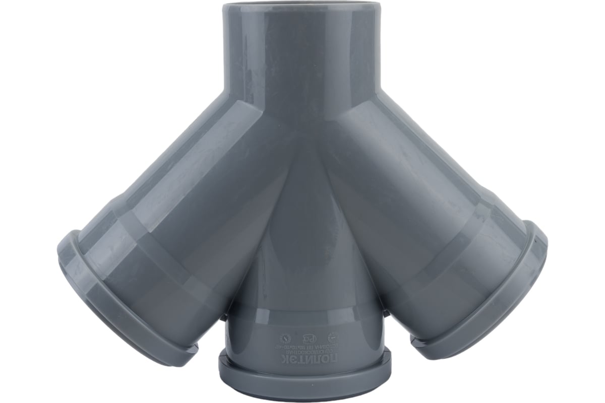 Одноплоскостная крестовина ПОЛИТЭК 110x110x110/45 градусов 120110 ...