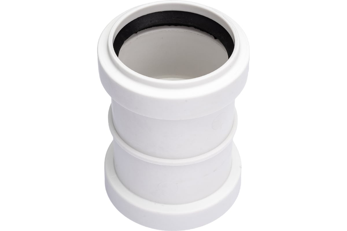 Двухраструбная муфта для бесшумной канализации ПОЛИТЭК из ПП диаметр 50 ...
