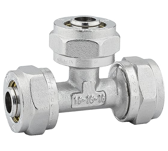 Тройник обжимной PROFACTOR ц/ц/ц 16 х 16 х 16 PF PF 466