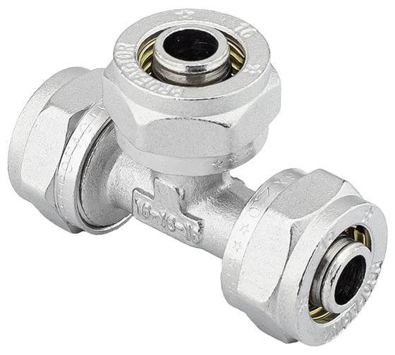Тройник обжимной PROFACTOR ц/ц/ц 16 х 16 х 16 PF PF 466