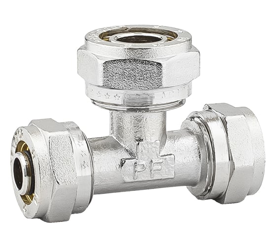 Тройник обжимной PROFACTOR ц/ц/ц 16 х 20 х 16 PF PF 467