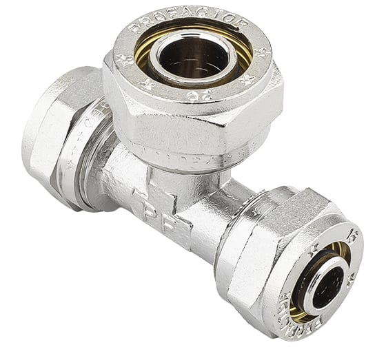 Тройник обжимной PROFACTOR ц/ц/ц 16 х 20 х 16 PF PF 467