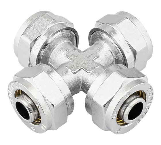 Крестовина обжимная PROFACTOR ц/ц/ц/ц 16х16х16х16 PF PF 487