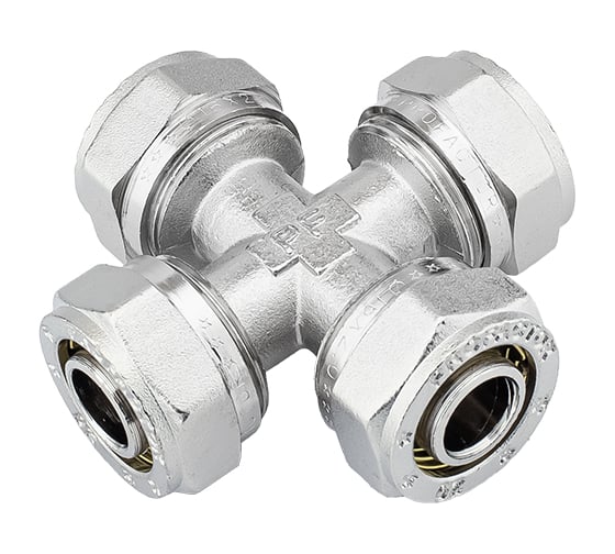 Крестовина обжимная PROFACTOR ц/ц/ц/ц 20х20х20х20 PF PF 488