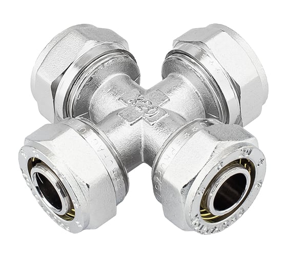 Крестовина обжимная PROFACTOR ц/ц/ц/ц 20х20х20х20 PF PF 488