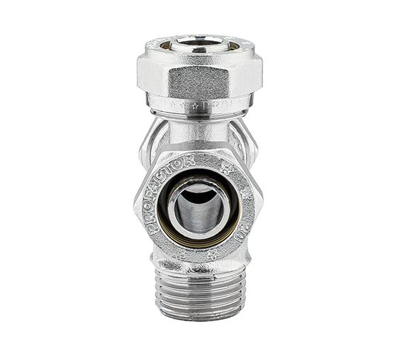 Крестовина обжимная PROFACTOR ц/ц/ц/н 16х16х16х1/2" PF PF 492