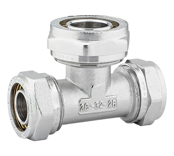 Тройник обжимной PROFACTOR ц/ц/ц 26х32х26 PF PF 480