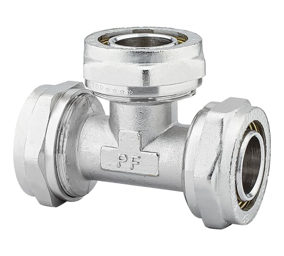 Тройник обжимной PROFACTOR ц/ц/ц 32х32х32 PF PF 486 1