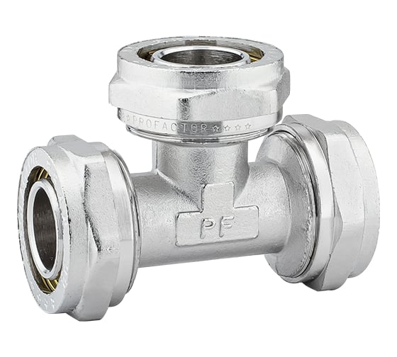 Тройник обжимной PROFACTOR ц/ц/ц 32х32х32 PF PF 486