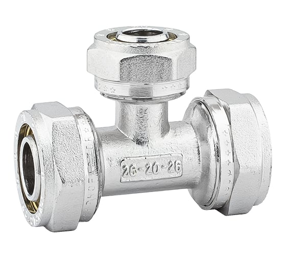 Тройник обжимной PROFACTOR ц/ц/ц 26х20х26 PF PF 477