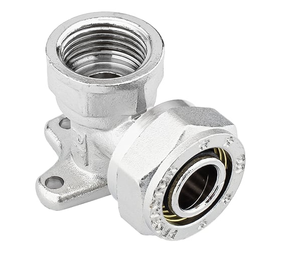 Уголок с креплением обжимной PROFACTOR ц/в 20х1/2" PF PF 496