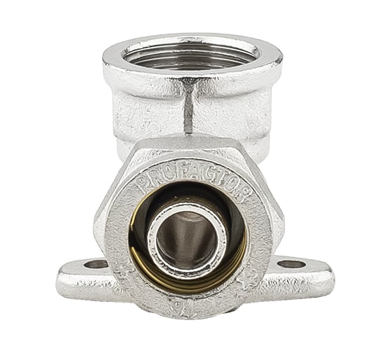 Уголок с креплением обжимной PROFACTOR ц/в 16х1/2" PF PF 494