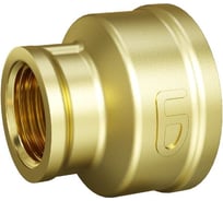 Муфта переходная LD PRIDE DN25х20 (1"ВР х 3/4"ВР) латунь с биркой LD.65.526.25х20
