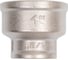 Муфта переходная LD PRIDE DN25х15 (1"ВР х 1/2"ВР) латунь никель с биркой LD.67.526.25x15 5