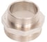 Ниппель переходной LD PRIDE DN50х40 (2"НР х 1 1/2"НР) латунь никель с биркой LD.67.513.50х40 4