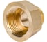 Переход LD PRIDE DN20х15 (3/4"ВР х 1/2"НР) латунь никель с биркой LD.67.519.20х15 2