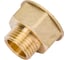 Переход LD PRIDE DN20х15 (3/4"ВР х 1/2"НР) латунь никель с биркой LD.67.519.20х15 3