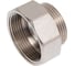 Переход LD PRIDE DN40х32 (1 1/2"ВР х 1 1/4"НР) латунь никель с биркой LD.67.519.40х32 2