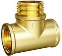 Тройник LD PRIDE DN15 (1/2") ВР/НР/ВР латунь с биркой LD.65.531.15