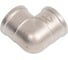 Угол 90 гр LD PRIDE DN15 (1/2") ВР/ВР латунь никель с биркой LD.67.522.15 3