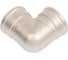 Угол 90 гр LD PRIDE DN32 (1 1/4") ВР/ВР латунь никель с биркой LD.67.522.32 2