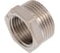 Футорка LD PRIDE DN20х15 (3/4"НР х 1/2" ВР) латунь никель с биркой LD.67.517.20х15 3