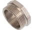 Футорка LD PRIDE DN40х32 (1 1/2"НР х 1 1/4" ВР) латунь никель с биркой LD.67.517.40х32 2