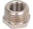Футорка LD PRIDE DN15х8 (1/2" НР х 1/4" ВР) латунь никель с биркой LD.67.517.15х8 4
