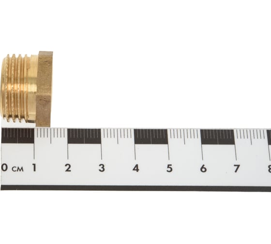 Футорка LD Pride DN15x10, 1/2" НР х 3/8" ВР, латунь LD.65.517.15х10