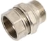 Сгон разъемный LD PRIDE Pride (американка) DN32 (1 1/4") ВР/НР латунь никель с биркой LD.67.530.32 1