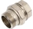 Сгон разъемный LD PRIDE Pride (американка) DN32 (1 1/4") ВР/НР латунь никель с биркой LD.67.530.32 2